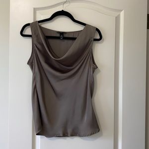 H&M silk like top. Elegant. Nice color.